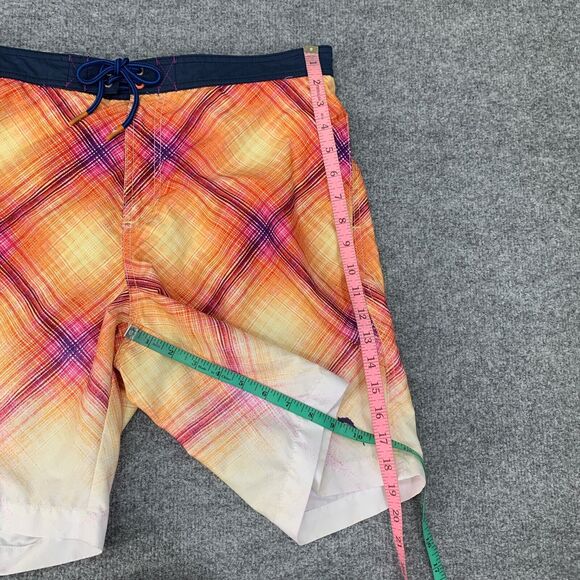 Tommy Bahama Beach Shorts Mens Large Brief Lined Live The Island Life Swim Trunk - Picture 5 of 12